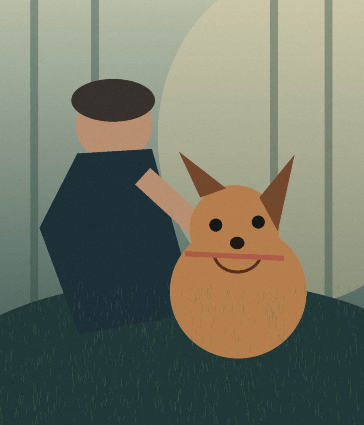 モト冬樹さんと保護犬の活動イメージ